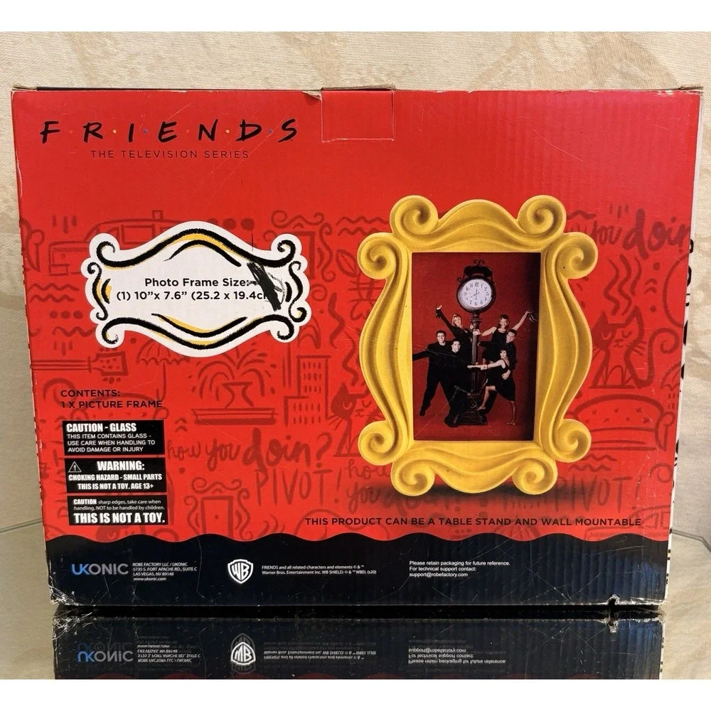 Friends TV Show Monica's Yellow Peephole Door Frame High Quality